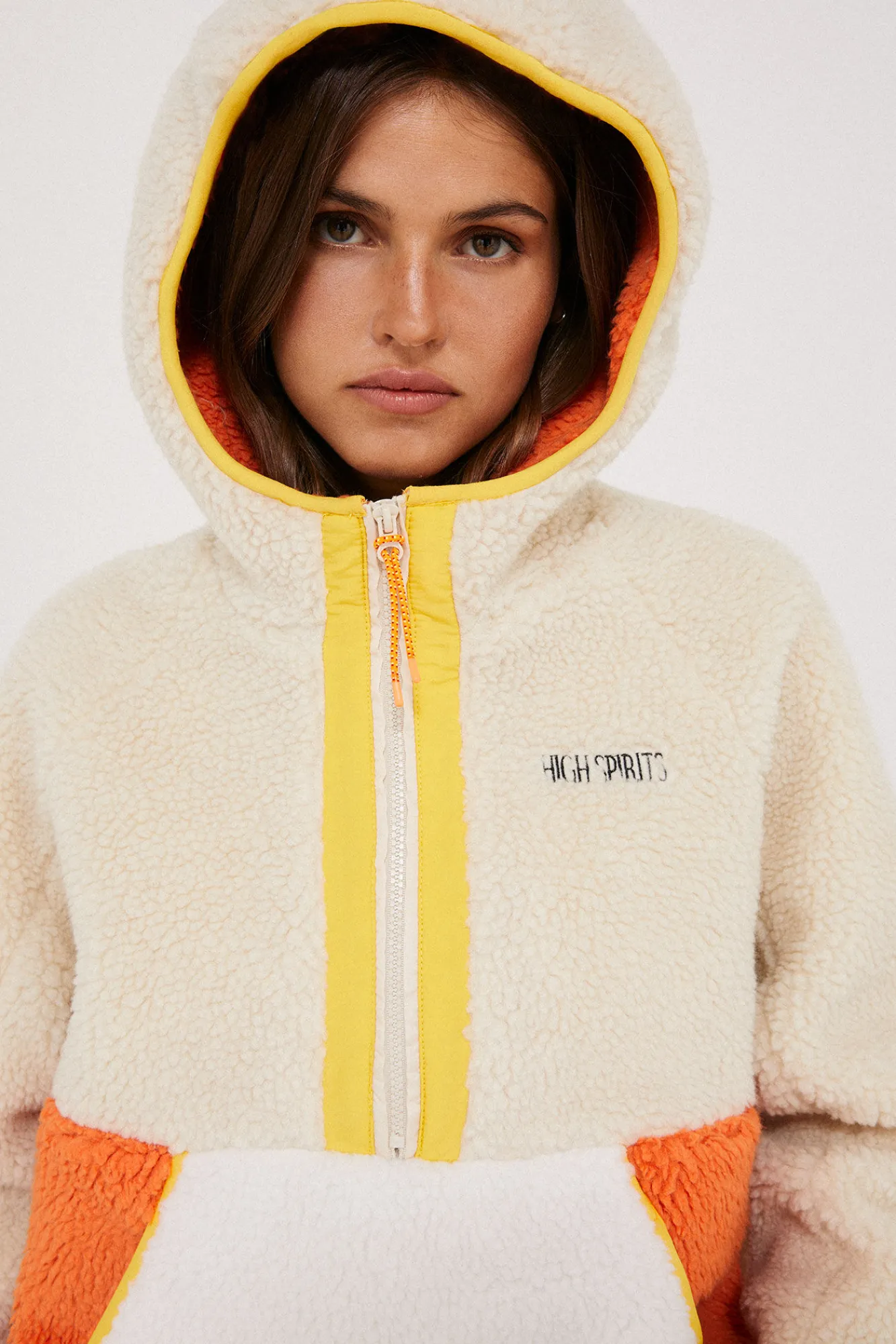 High Spirits Chaqueta Maple Leafs Beige Outlet