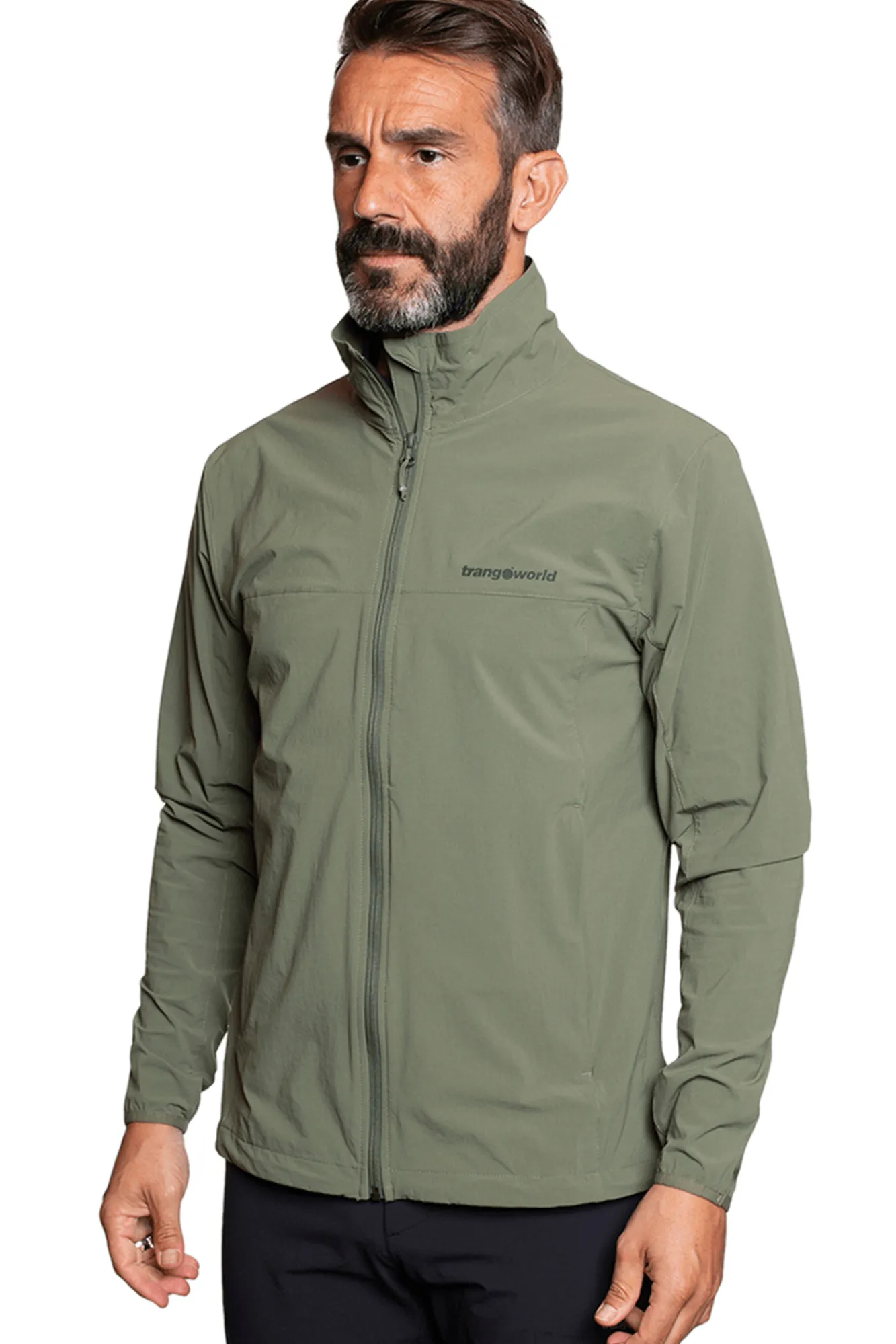 Trangoworld Chaqueta Pobo Kaki Medio