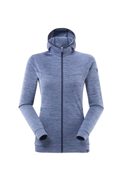 Lafuma Chaqueta Polar Con Capucha Skim Shield Azul Oscuro New