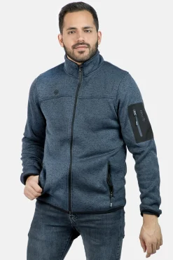 Izas Chaqueta Polar De Punto Azul Marino
