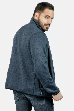 Izas Chaqueta Polar De Punto Azul Marino