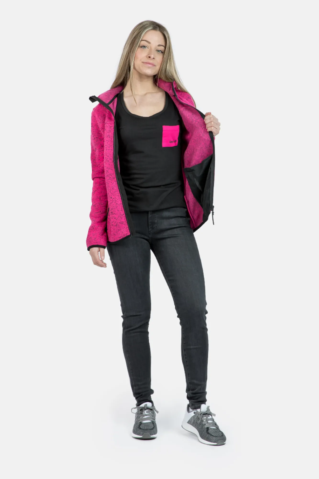 Izas Chaqueta Polar Helsinki Fucsia Best