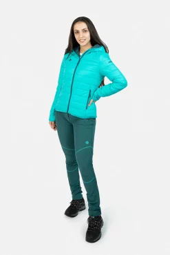 Izas Chaqueta Rellena De Fibra Gabes Turquesa Sale