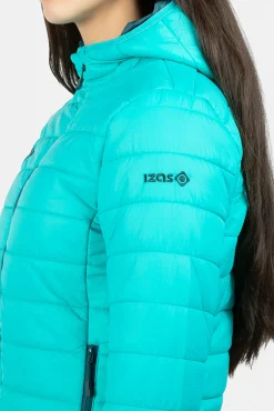 Izas Chaqueta Rellena De Fibra Gabes Turquesa Sale