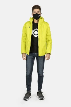 Izas Chaqueta Rellena De Fibra Logan Amarillo Sale
