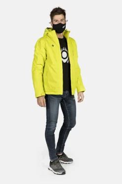 Izas Chaqueta Rellena De Fibra Logan Amarillo Sale