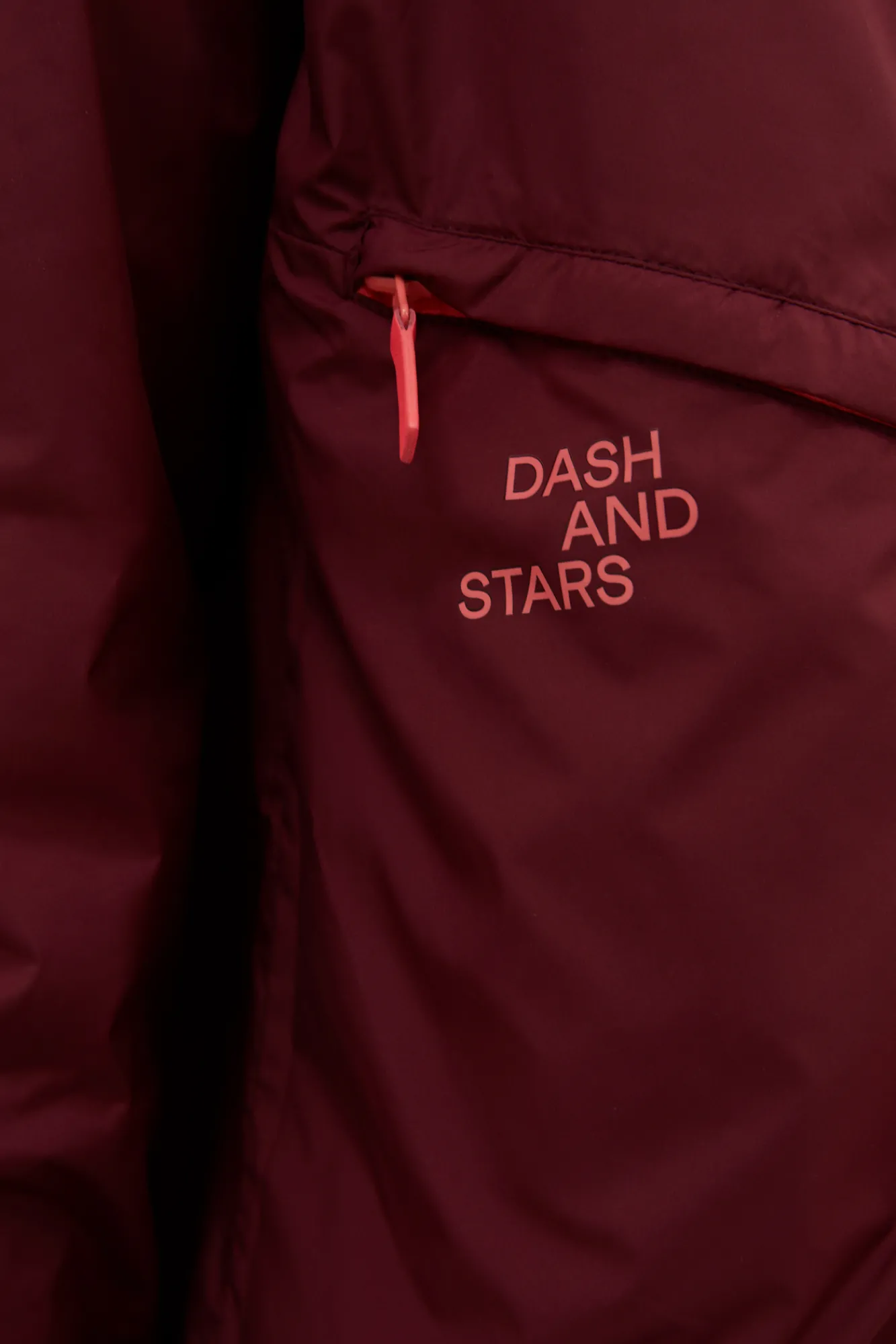 Dash and Stars Chaqueta Reversible Ultraligera Burdeos Online