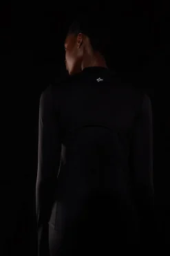 Dash and Stars Chaqueta Running Transpirable Negro Clearance