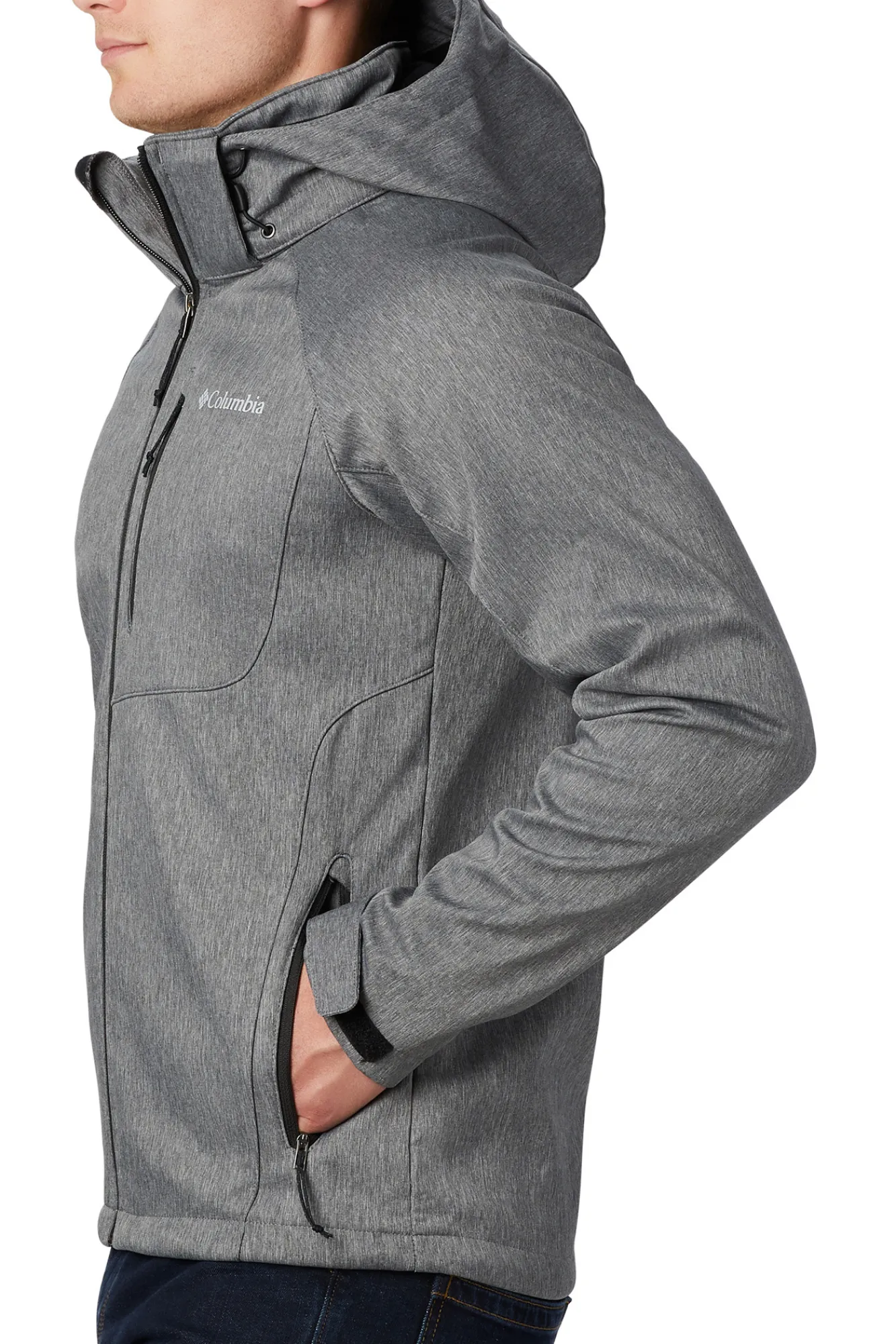 Columbia Chaqueta Softshell Cascade Ridge™ Ii Gris Sale
