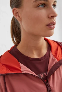Dash and Stars Chaqueta Tecnica Granate Estampado Discount