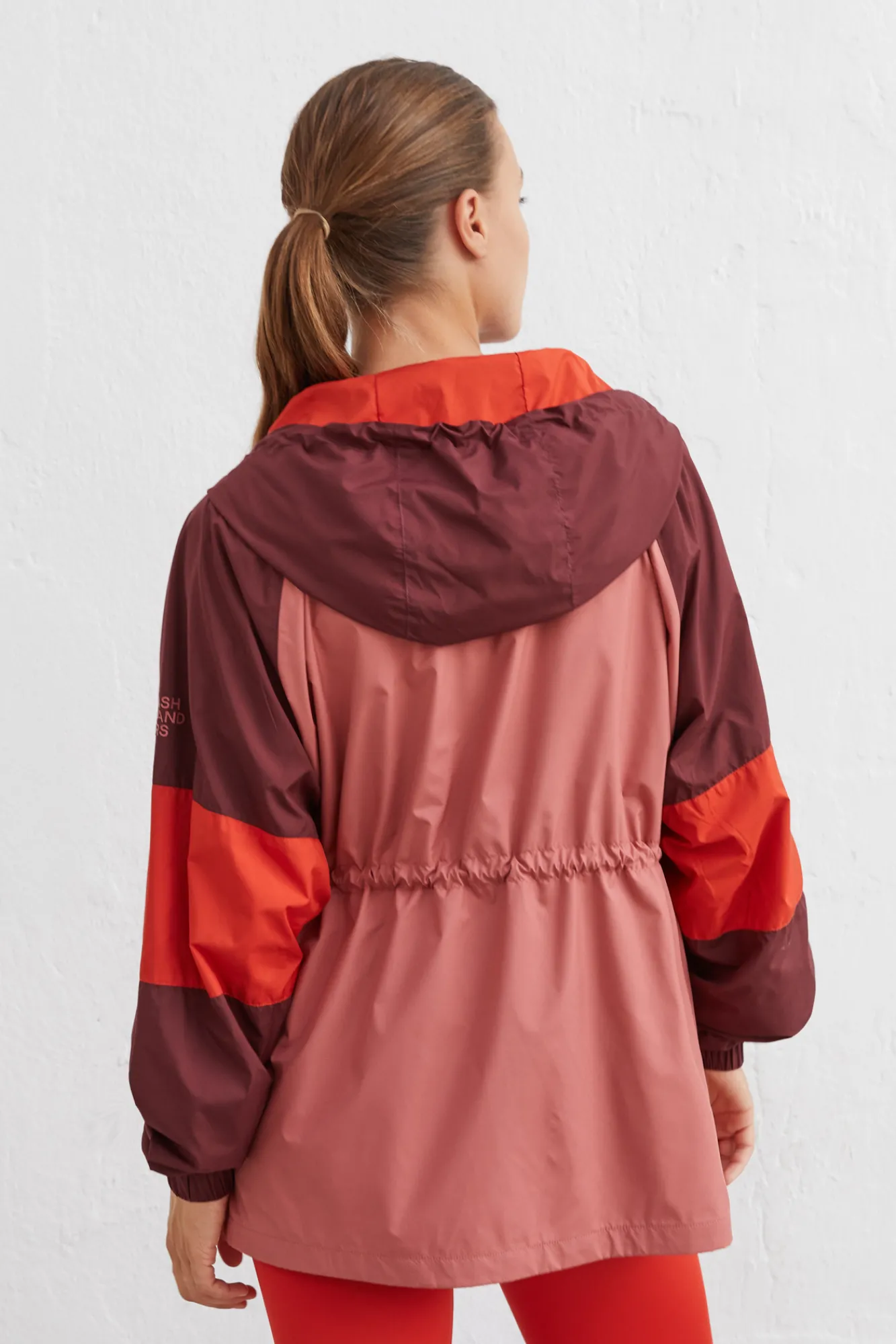 Dash and Stars Chaqueta Tecnica Granate Estampado Discount