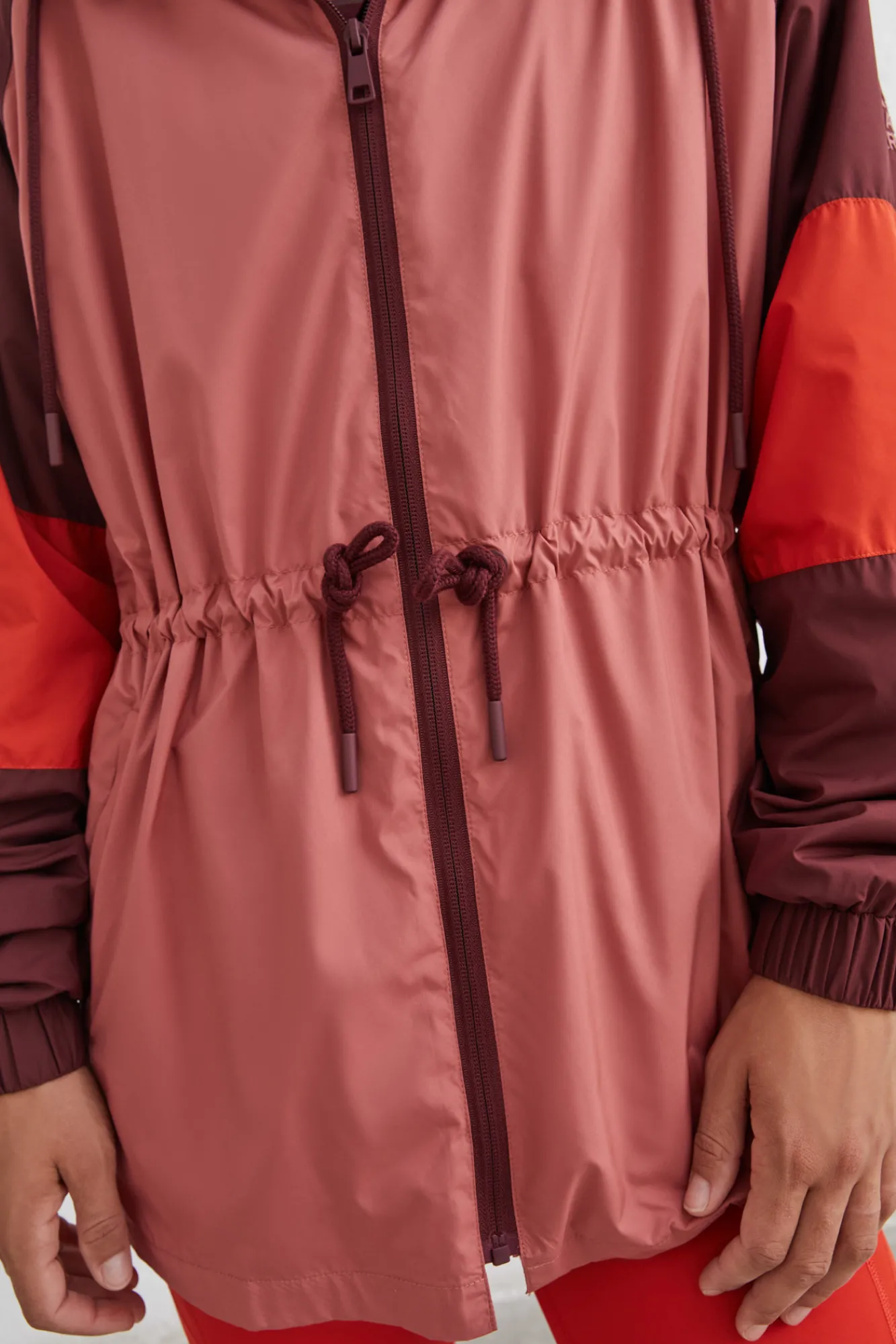 Dash and Stars Chaqueta Tecnica Granate Estampado Discount