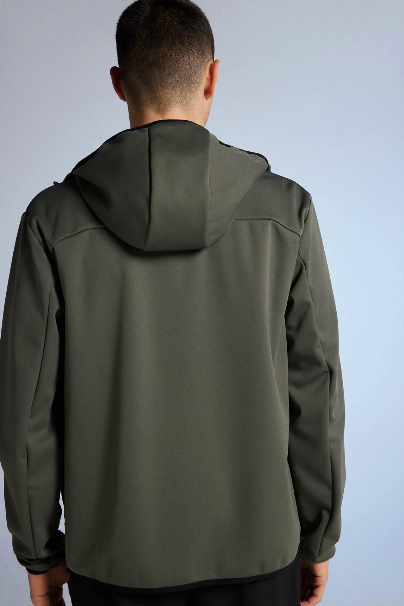 * Chaqueta Tecnica Softshell Kaki Oscuro Discount