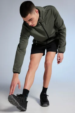 * Chaqueta Tecnica Softshell Kaki Oscuro Discount
