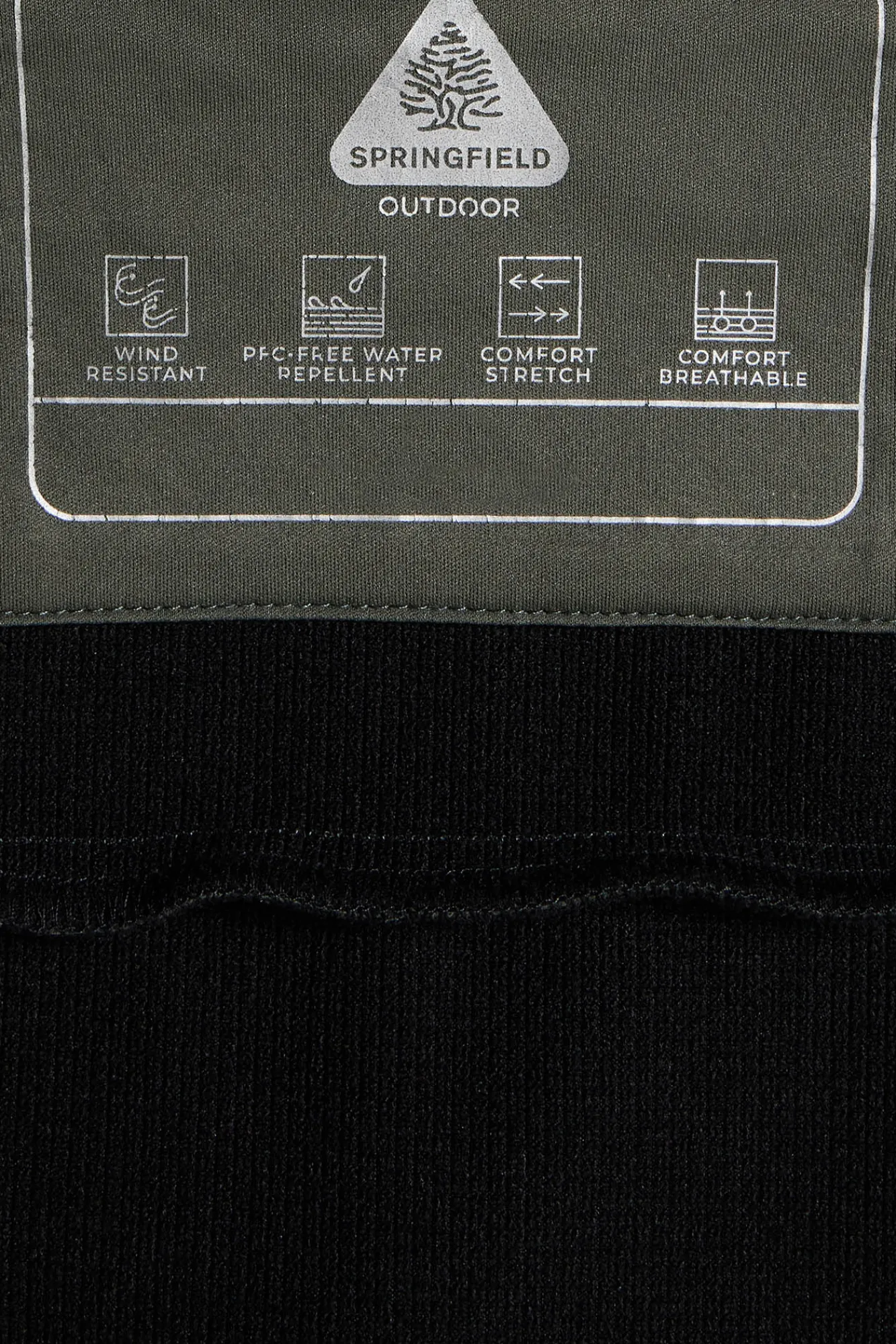 * Chaqueta Tecnica Softshell Kaki Oscuro Discount