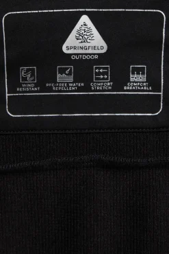 * Chaqueta Tecnica Softshell Negro New