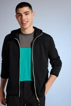 * Chaqueta Tecnica Softshell Negro New