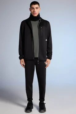 * Chaqueta Tejido Doble Gris Oscuro Best