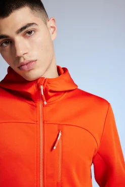 * Chaqueta Tejido Doble Naranja New