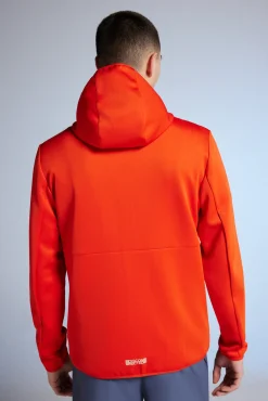 * Chaqueta Tejido Doble Naranja New