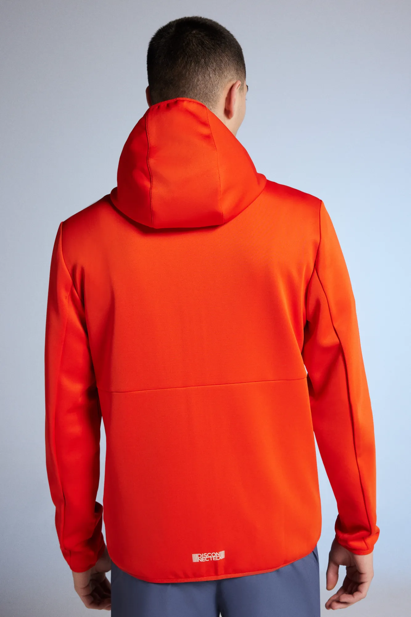 * Chaqueta Tejido Doble Naranja New