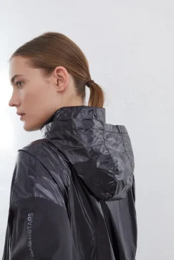 Dash and Stars Chaqueta Water Resistant Negra Negro Clearance