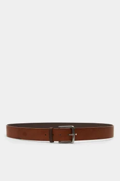 * Cinturon Basico Reversible Tostado Hot