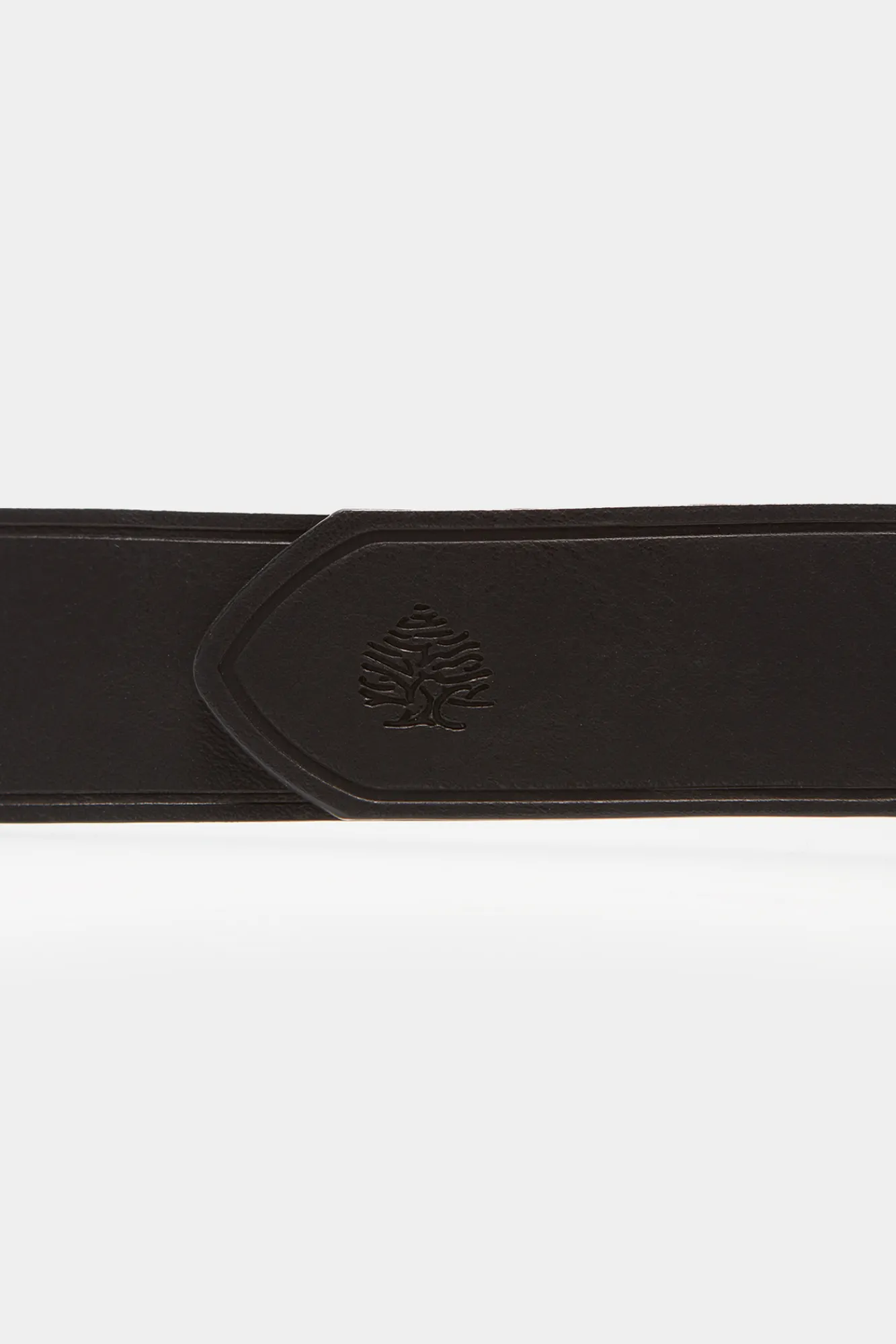 * Cinturon Basico Reversible Negro Online