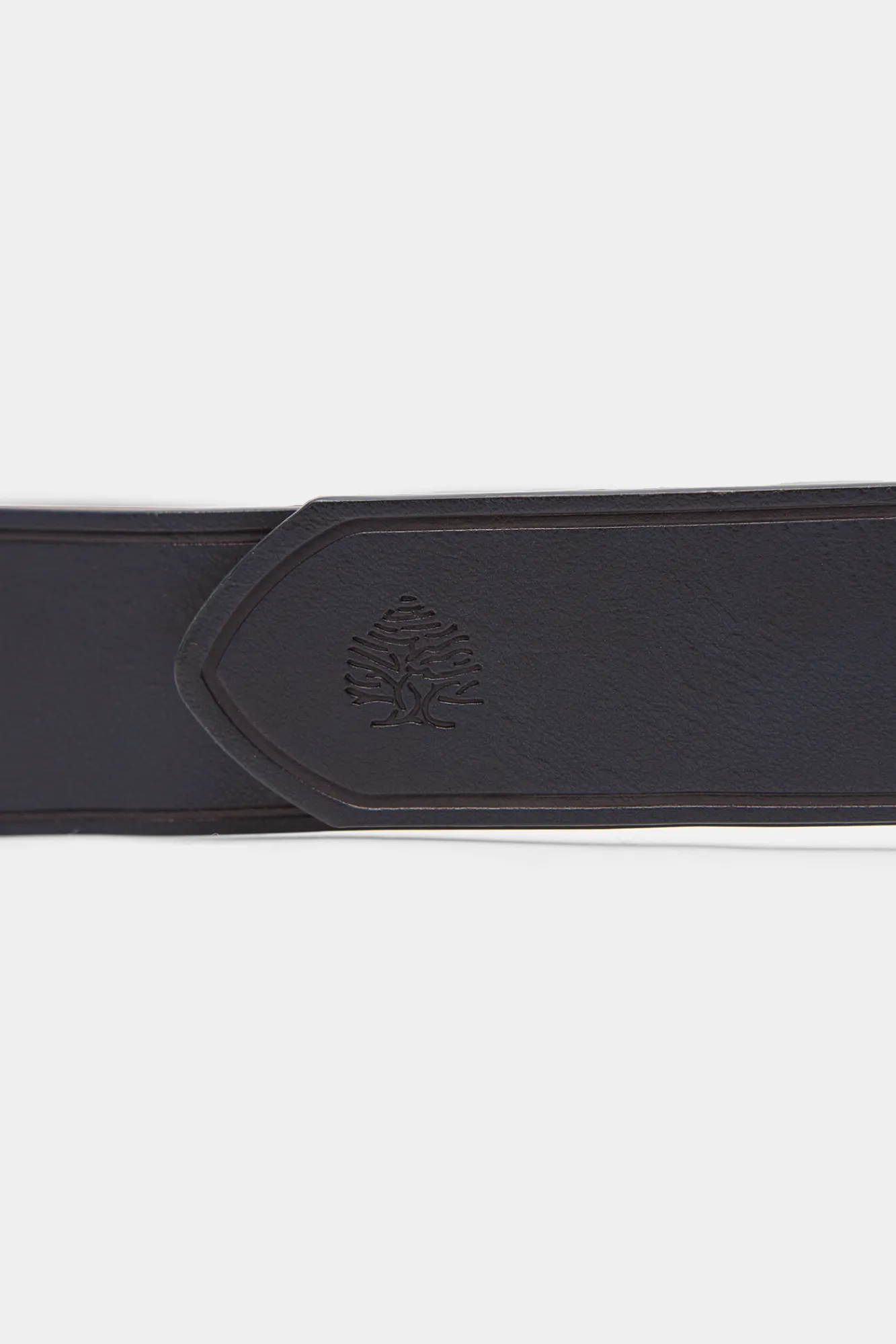 * Cinturon Basico Reversible Azul Oscuro