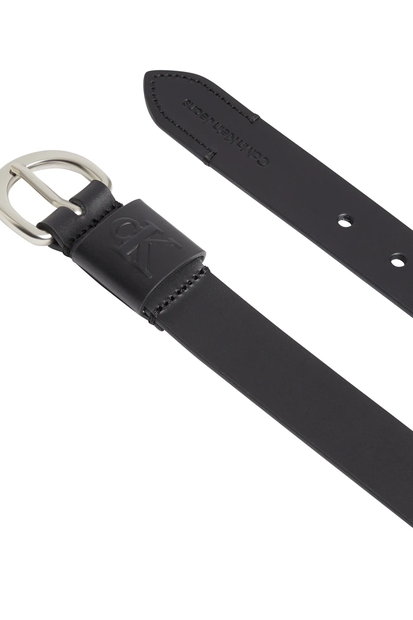 Calvin Klein Cinturon Ck Mujer Color Negro