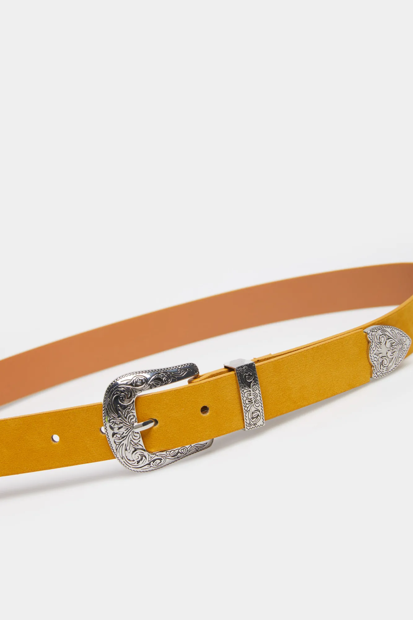 * Cinturon Cowboy Mostaza Dorado Clearance