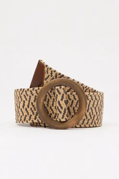 Inside Cinturon Elastico 4Cm Marron Medio Discount