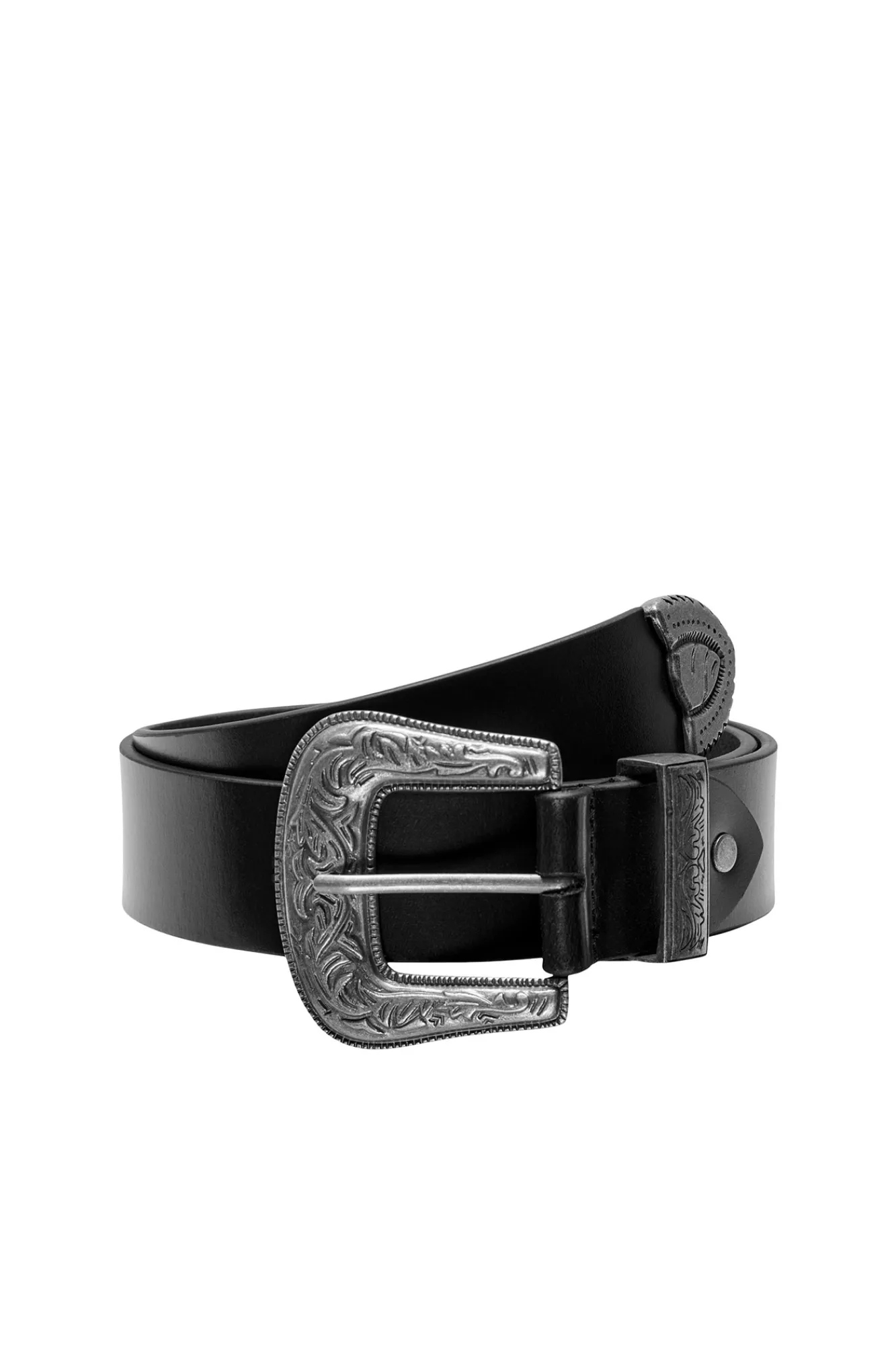 Only Cinturon Hebillas Cowboy Negro Online