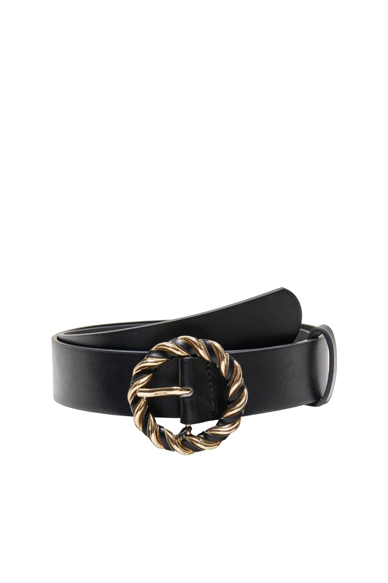 Only Cinturon Hebillas Plateada Negro Online