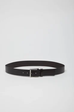 HUGO Cinturon Piel Marron Oscuro Outlet