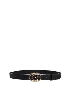 Only Cinturon Polipiel Con Hebilla Dorado Clearance