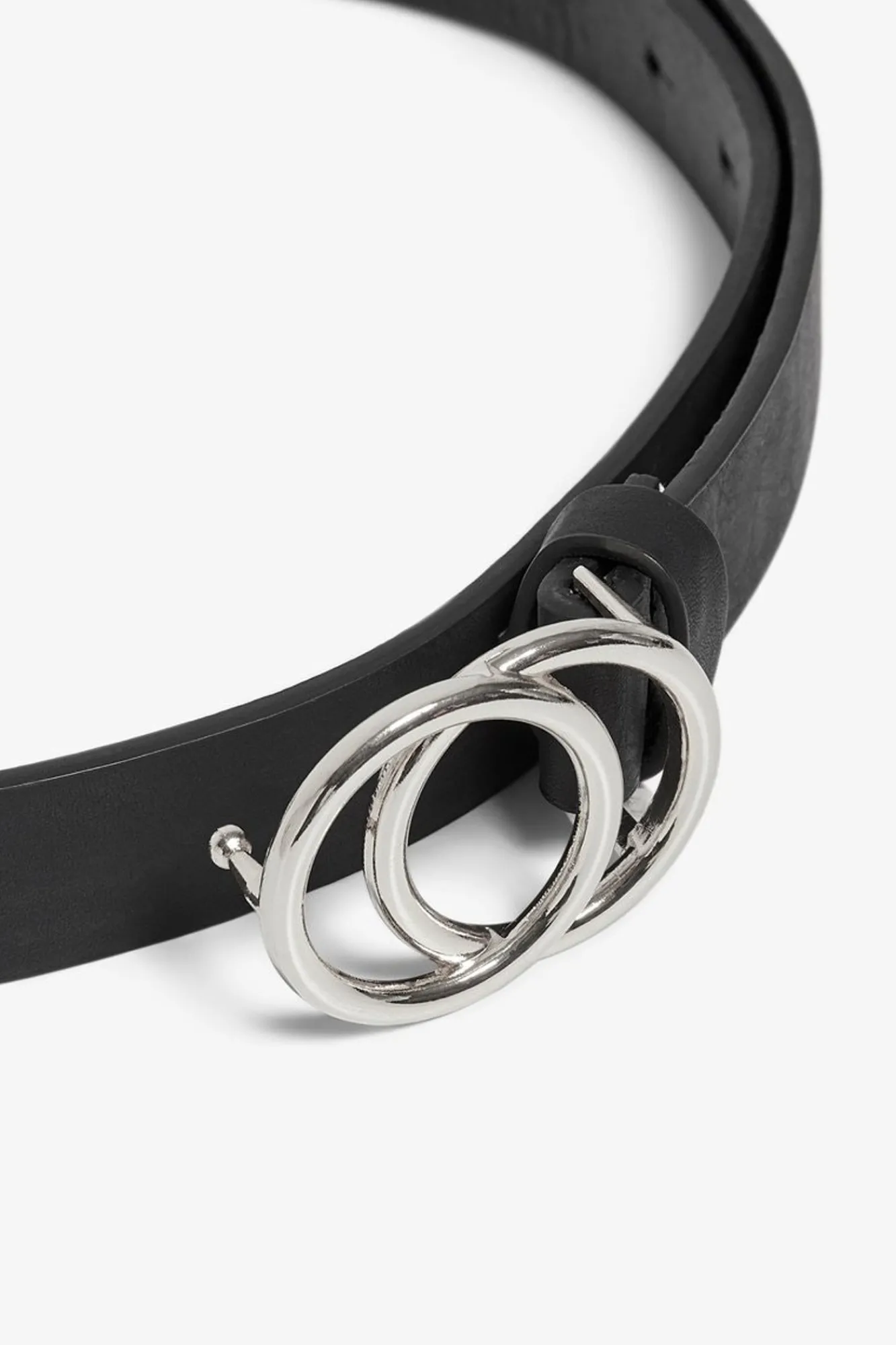 Only Cinturon Polipiel Con Hebilla Gris Claro Clearance
