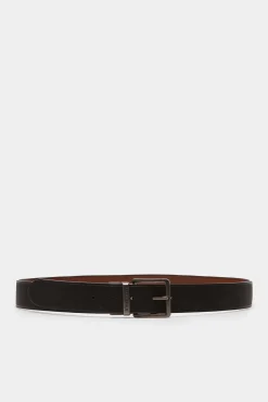 * Cinturon Tejanero Reversible Negro Hot