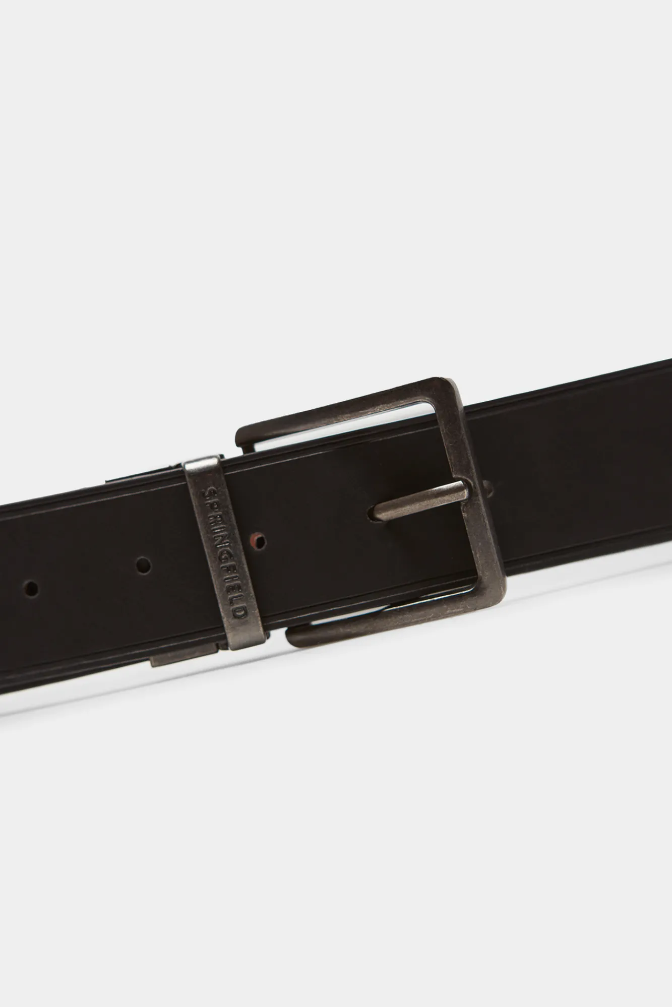 * Cinturon Tejanero Reversible Negro Hot