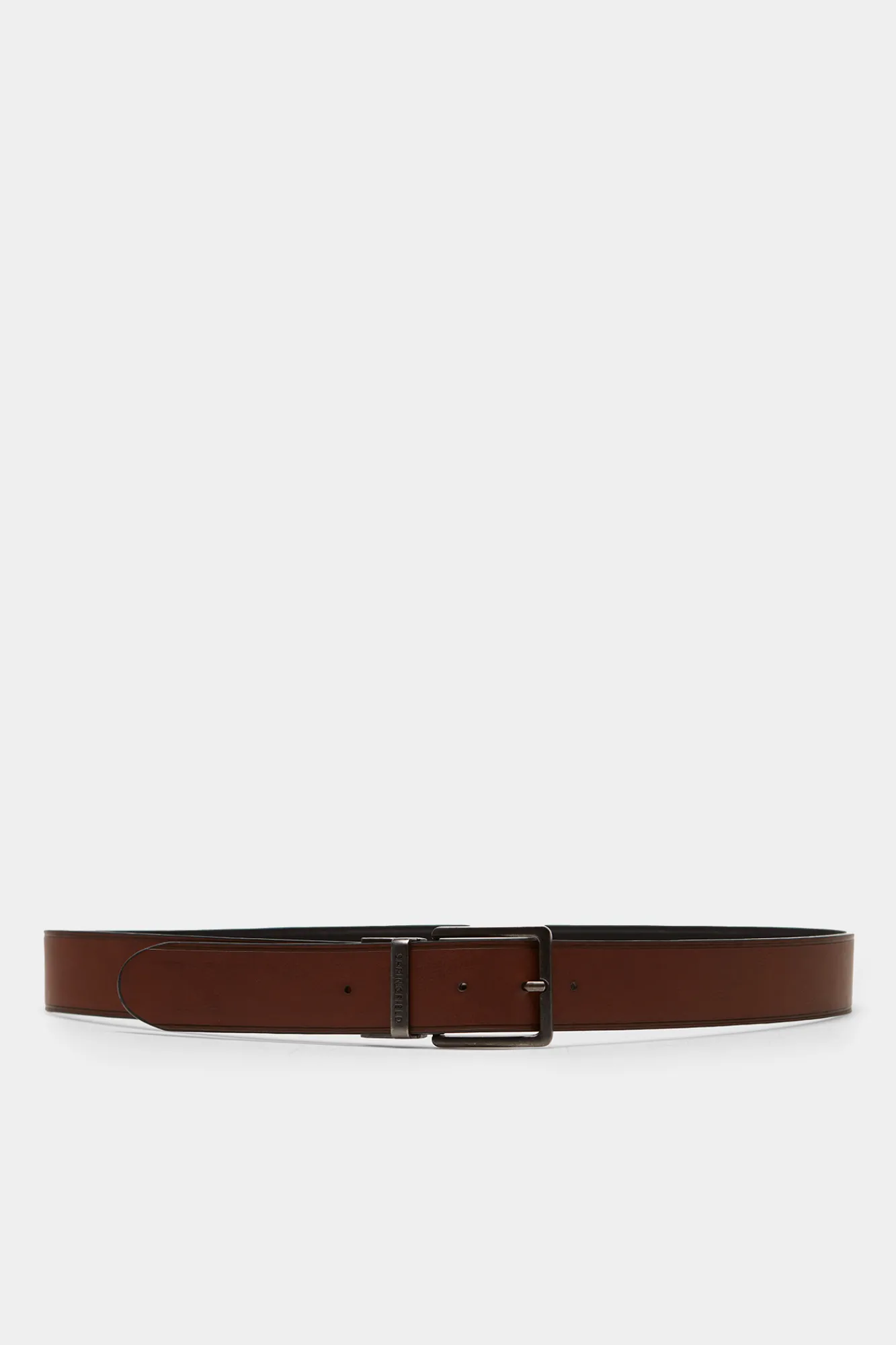 * Cinturon Tejanero Reversible Negro Hot