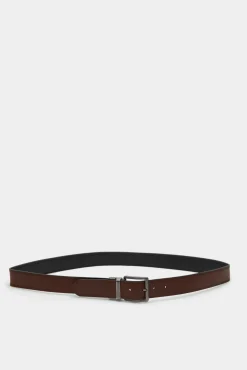 * Cinturon Tejanero Reversible Negro
