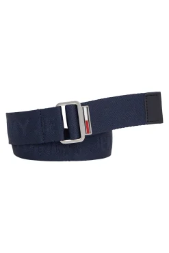 Tommy Jeans Cinturon Tj Azul Marino Navy Outlet