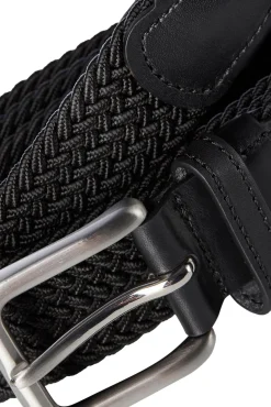 Jack & Jones Cinturon Trenzado Negro Best