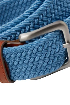 Jack & Jones Cinturon Trenzado Azul Medio New