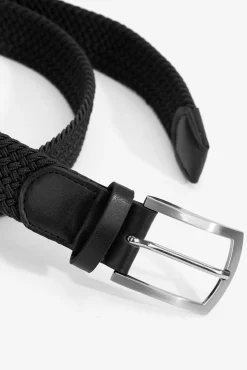 Tiffosi Cinturon Trenzado Sharp Negro New