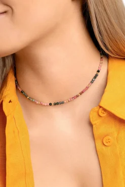 Singularu Collar Altea Dots Tourmaline Syra Oro Amarillo Online