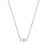 Singularu Collar Baguette Plata Gris Online