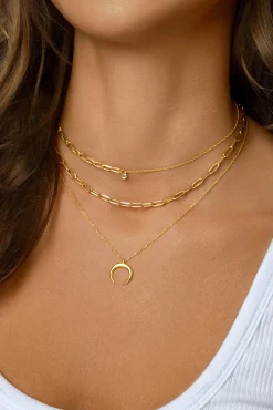 Singularu Collar Chic Oro Amarillo New