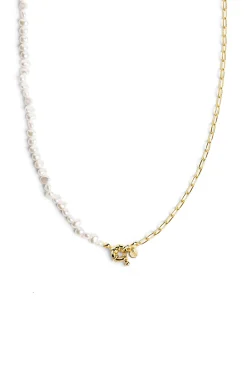 Singularu Collar Chic Pearl Oro Amarillo Hot
