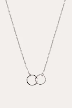 Singularu Collar Circles Twist Gris Discount